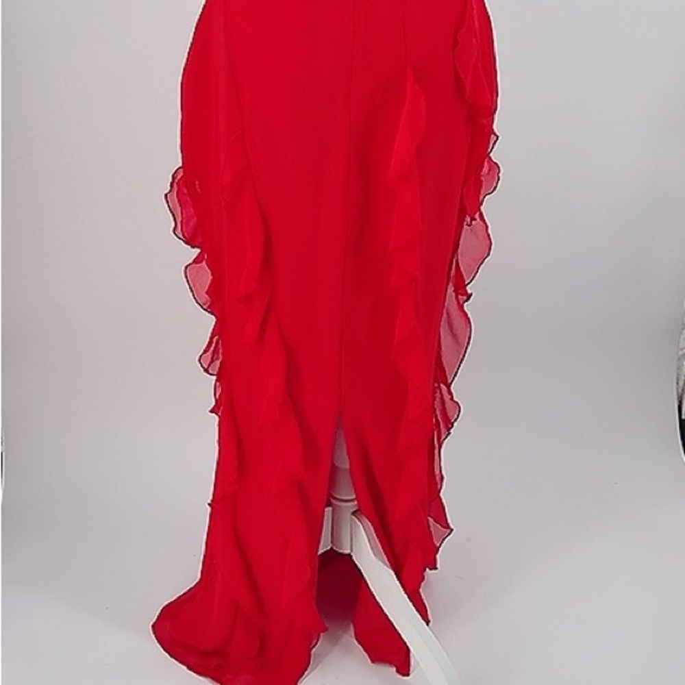 Nwt WHITE FOX BOUTIQUE Effortless Love Maxi Dress Red size M - Picture 9 of 11